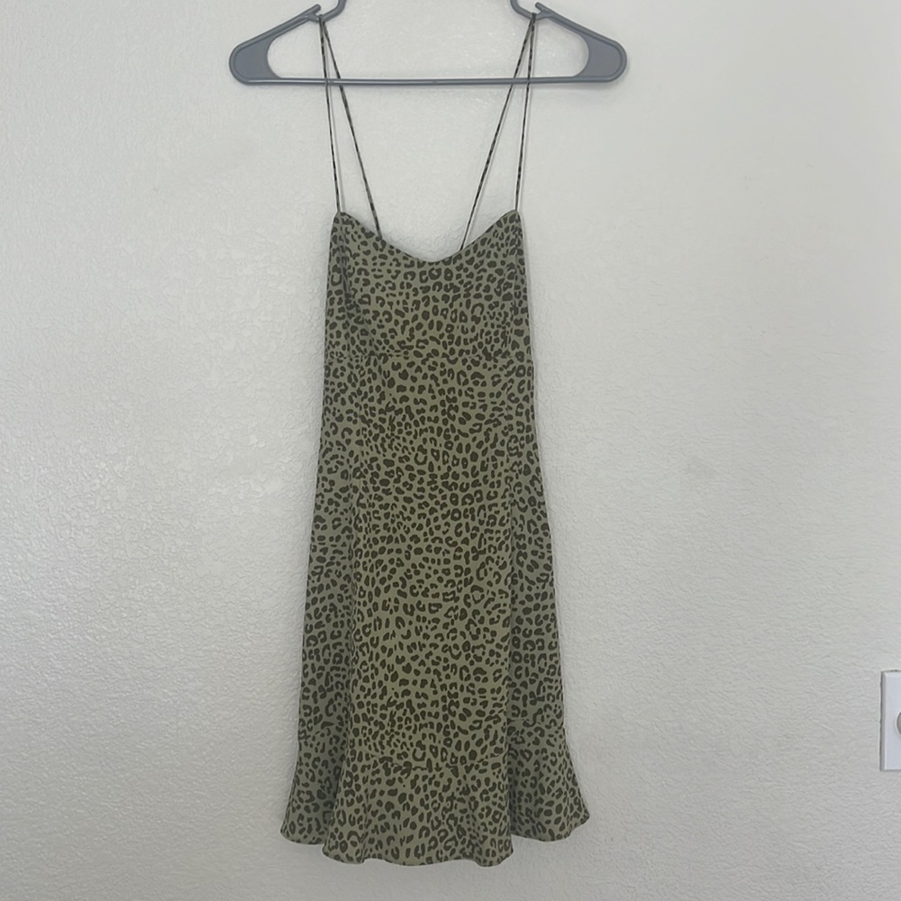 GREEN ZARA DRESS